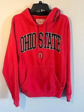 Ohio State Red Pullover Hoodie Large
